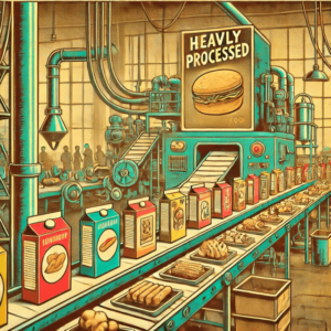 Factory producing processed foods